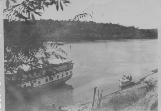 navegación en el río Paraná