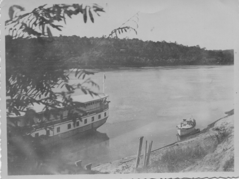 navegación en el río Paraná