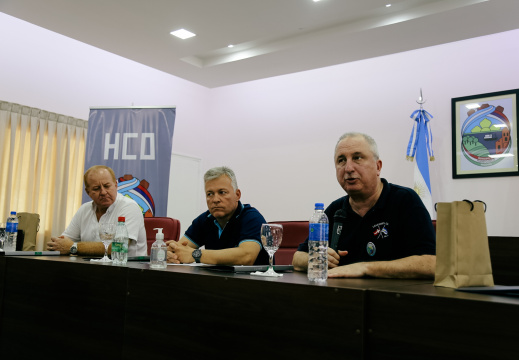 Visita del Gobernador Passalacqua